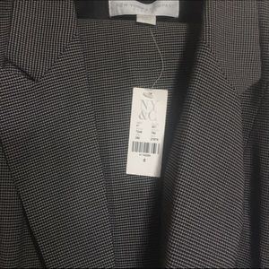 Black & White Checkered Suit